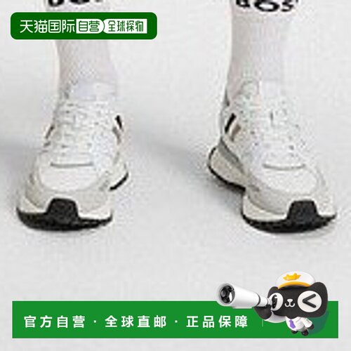 自营欧洲直邮HUGO BOSS雨果BOSS BLACK 带有 EVA 橡胶外底跑鞋式