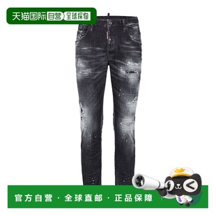 香港直邮Dsquared2 S74LB1638S30357 腰带环牛仔裤