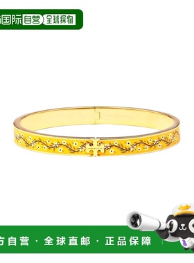 1h可退 香港直邮Tory Burch 托里 伯奇 女士 手链 yellow黄色 舒