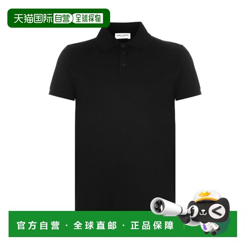 1h可退 香港直邮SAINT LAURENT 男士T恤 554052YB20C1000BLACK SS