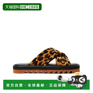 豹纹图案拖鞋 McCartney 810490AFACV0 香港直邮Stella 1h可退