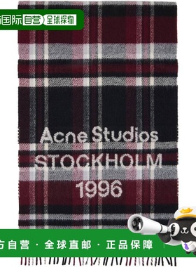 1h可退 香港直邮Acne Studios 艾克妮 男士 红色 & 黑色 Logo Fri