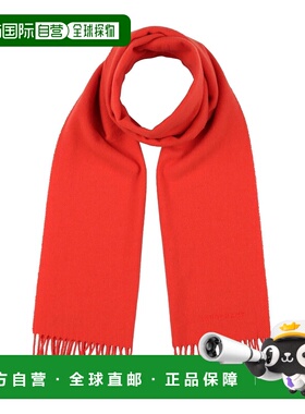 1h可退 香港直邮LONGCHAMP 珑骧 女士 Foulards 围巾 orange橙色