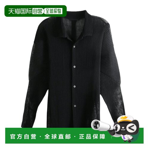 香港直邮HOMME PLISSE ISSEY MIYAKE 男士衬衫 HP68JJ23015长袖