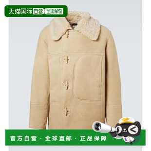 皮毛内里绒面革大衣外套男装 香港直邮RRL 男士 劳伦RRL 拉夫