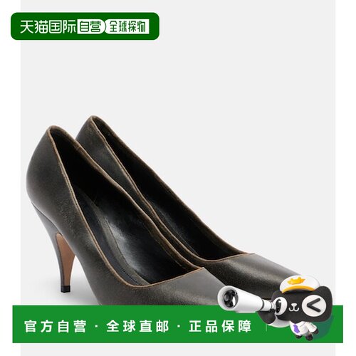 1h可退 香港直邮TheRow/Liisa Three女士高跟鞋单鞋一脚蹬浅口鞋