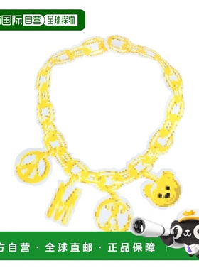 1h可退 香港直邮Moschino 莫斯奇诺 女士 项链 yellow黄色 舒适时