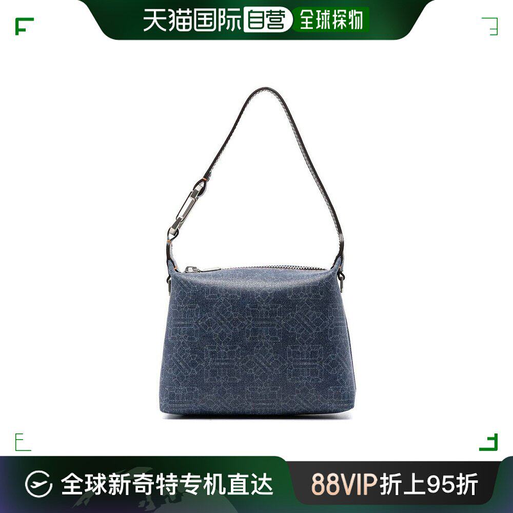香港直邮eera 女士 单肩包牛仔手提包