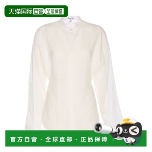 合身下摆衫 1h可退 ROUND 女士 AA9C0988W069B亚麻 香港直邮Alaia