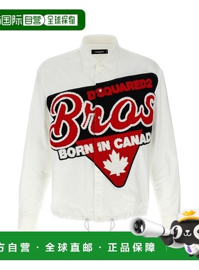 香港直邮Dsquared2 二次方 男士 'Giant Bro Drop' 衬衫 S74DM057