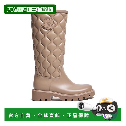 Moncler Kickstream 徽标雨靴 L209B4G00100M9908厚底鞋