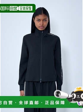 1h可退 香港直邮Y-3 女士 高领拉链夹克 KF1202 black黑色 舒适时