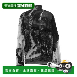 13H792 印花乔其纱衬衫 香港直邮Salvatore Ferragamo