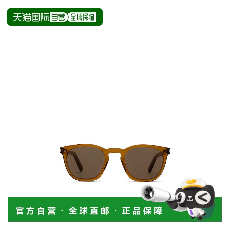 香港直邮Saint Laurent 徽标太阳镜 SL28