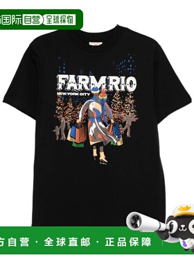 1h可退 香港直邮Farm Rio 短袖T恤 354560