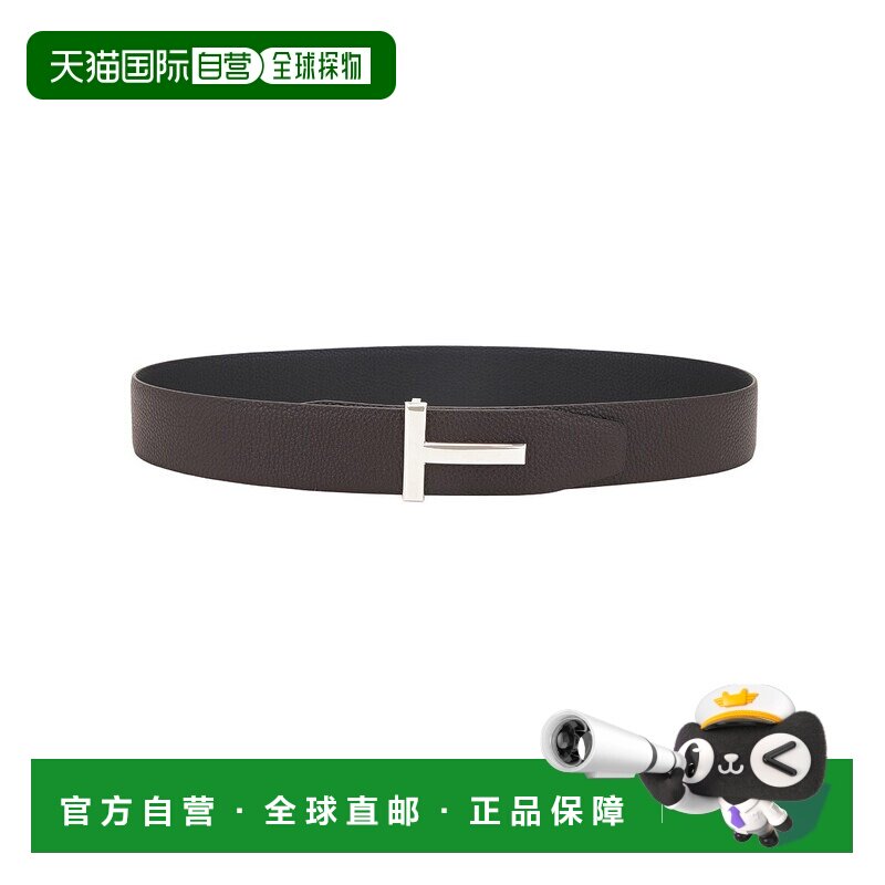 1h可退 香港直邮Tom Ford 汤姆 福特 男士 T 40mm 双面皮带 TB178