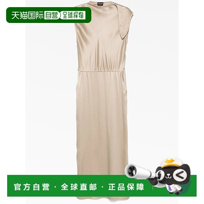 1h可退 香港直邮Armani 阿玛尼 女士 无袖连衣裙 GW000678TE10101