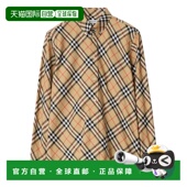 宽松款 1h可退 格纹棉质法兰 男士 ROAN 香港直邮Burberry 巴宝莉