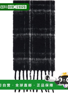 香港直邮Our Legacy 女士 黑色 Estate 围巾 A4248EBF