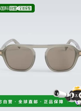 香港直邮Zegna 杰尼亚 男士 Aurora II flat-top 太阳眼镜