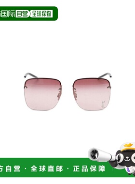 1h可退 香港直邮Saint Laurent 圣罗兰 女士 sl 312 徽标太阳镜 6