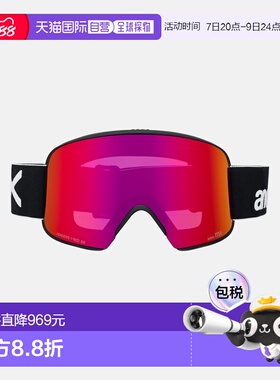 自营欧洲直邮Burton伯顿 M6男女同款黑色滑雪镜+备用镜片+MFI®面