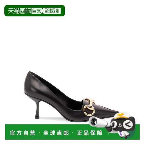 香港直邮GUCCI 女士高跟鞋 875068AAGOE1000BLACK【付后1h可退】