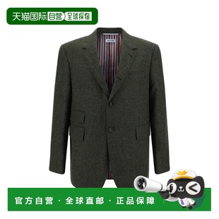 1h可退 香港直邮Thom Browne 汤姆 布朗 男士 单排扣西装夹克 MJC