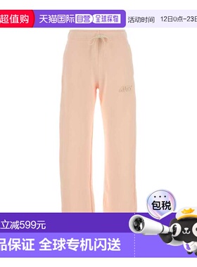1h可退 香港直邮AUTRY 女士 浅粉色棉质慢跑裤 SPPWM7HE pink粉色