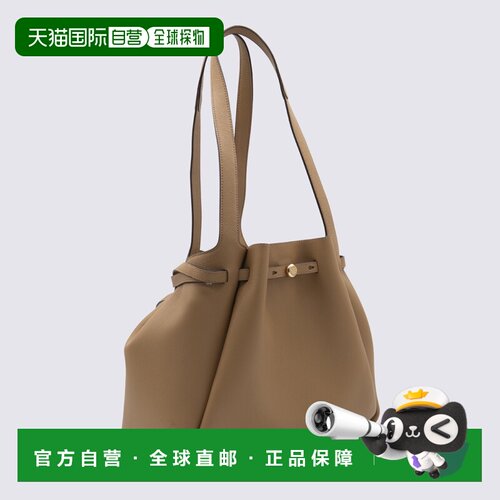 香港直邮TORY BURCH 女士手提包 163388227 AW2026 棕色 Romy Peb