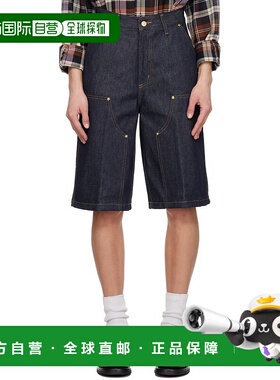 1h可退 香港直邮CARHARTT WIP 女士 蓝色 Nixon Double Knee 牛仔