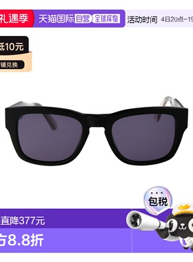 1h可退 香港直邮Calvin Klein 卡尔文 克莱恩 女士 黑色醋纤太阳