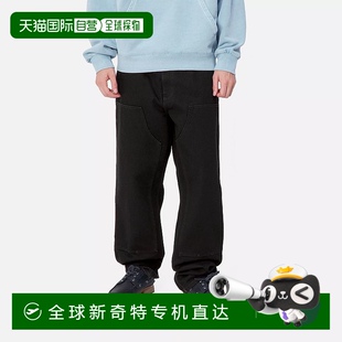 牛仔 欧洲直邮Carhartt Wip 男士 黑色棉休闲裤