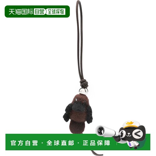 1h可退 香港直邮LOEWE 罗意威 女士 Platypus 羊毛毡皮革包包配饰