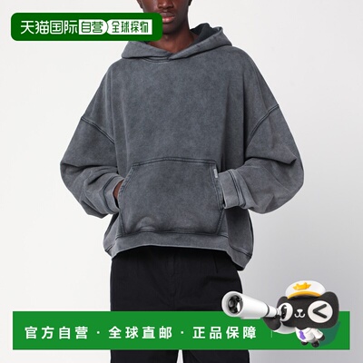 1h可退 香港直邮Represent 男士 复古灰色连帽衫 INM413CO47卫衣