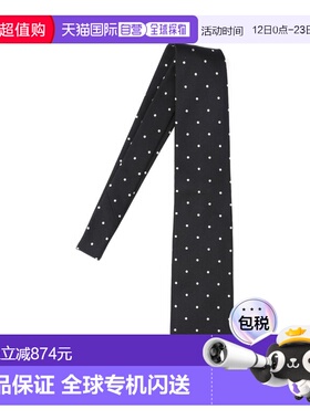 1h可退 香港直邮Tom Ford 汤姆 福特 男士 黑色领带 STE001S0260N