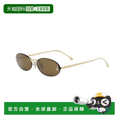 1h可退 香港直邮Fendi 芬迪 女士 FE4075US 30J 54/15/135 太阳眼