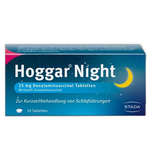 欧洲直邮史达德Stada多西拉明琥珀酸氢盐安神睡眠片助眠安睡20片