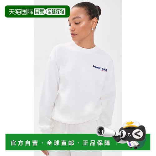 美国直邮SPORTY & RICH 女士 Bold Health 卫衣  舒适时尚