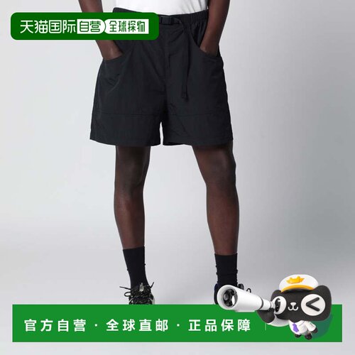 1h可退 香港直邮the north face 北面 男士 黑色尼龙短裤 NF0A8FH