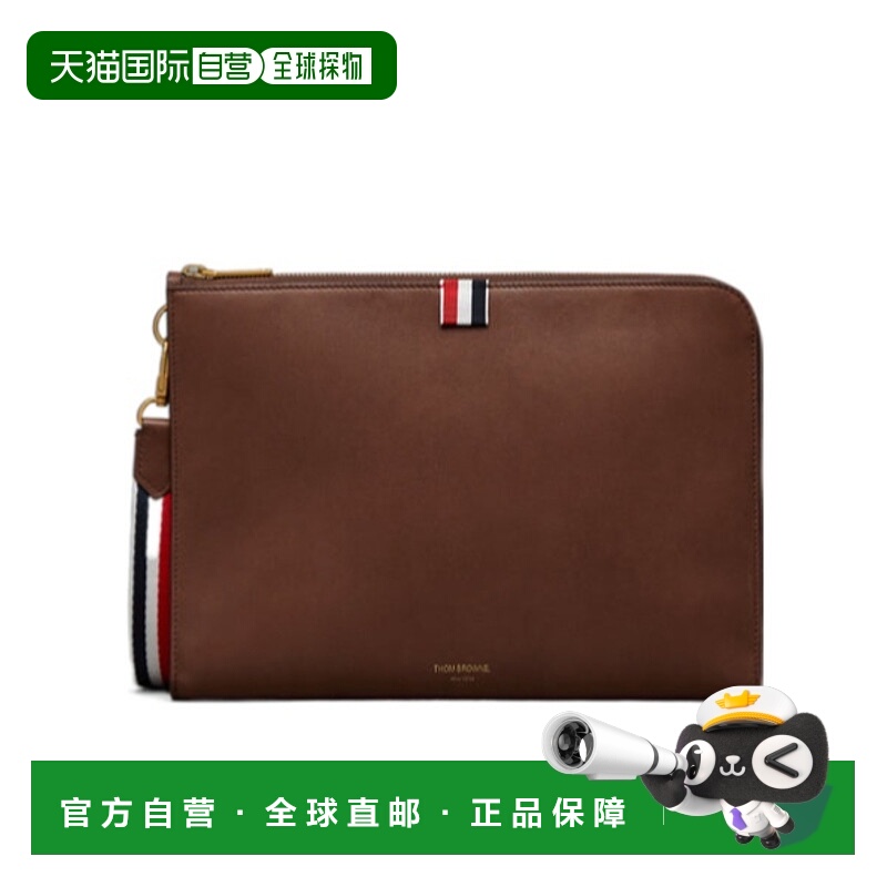 香港直邮Thom Browne 中号手拿包 MAC083AL0117