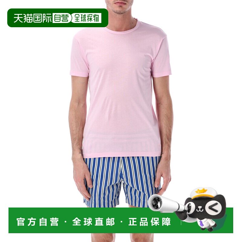 1h可退 香港直邮TOM FORD 男士T恤 JCS026JMC084PAH SS2026 粉红