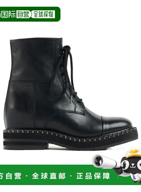 香港直邮Chloe 徽标短靴 C22W718W4女靴