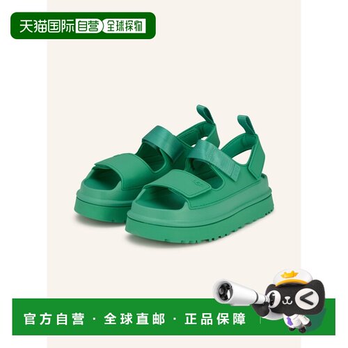 1h可退 欧洲直邮UGG 女士凉鞋 100167572016000 CO 绿色 Platform