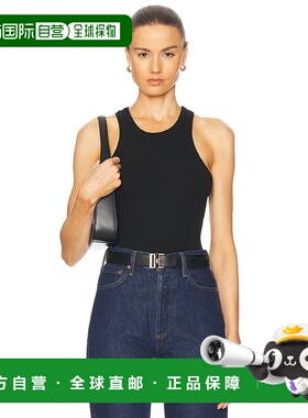 1h可退 香港直邮AGOLDE 女士 Rayne 背心 A73561260 black黑色 舒