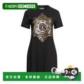 香港直邮versace 连衣裙 范思哲 1h可退 女士 短款 black黑色 舒适