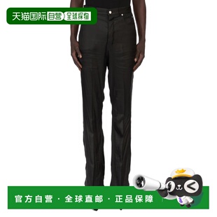 休闲裤 腰带环阔腿裤 RR01F2335K Owens 香港直邮Rick