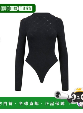 1h可退 香港直邮Balmain 巴尔曼 女士 长袖连体衣 CF1BG240KF53
