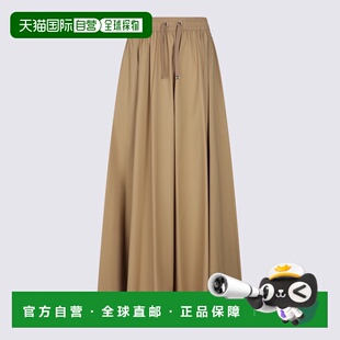 香港直邮Herno 女士 棕色伞裙A字裙半身裙 GN000007D12431SZ2157