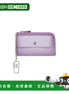 1h可退 香港直邮Givenchy 纪梵希 女士 LOGO拉链卡包 BB60JBB1CY